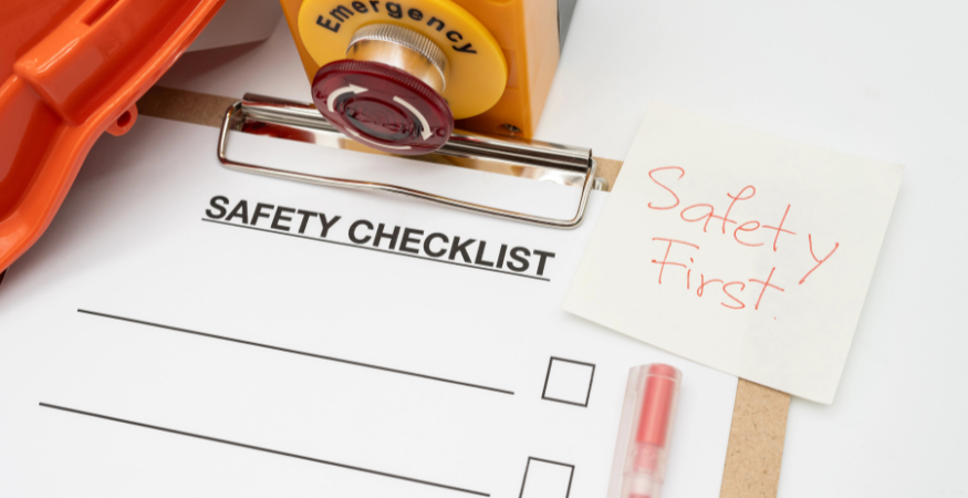 safety checklist