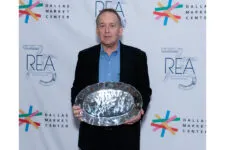 Chuck Fraelich accepted the award for Manufacturer of the Year for Tag. (Photo by Ariel Perez)