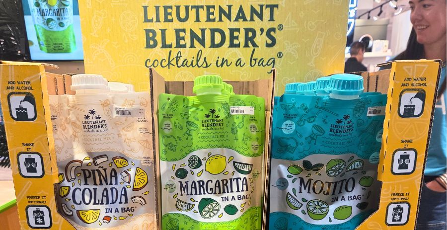 Lieutenant Blender's Cocktails in a Bag