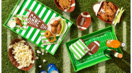 Game Day Serving Trays and Tidbit Bowls. Two’s Company. twoscompany.com
