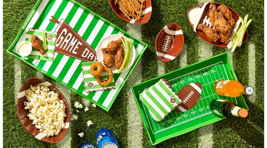 Game Day Serving Trays and Tidbit Bowls. Two’s Company. twoscompany.com